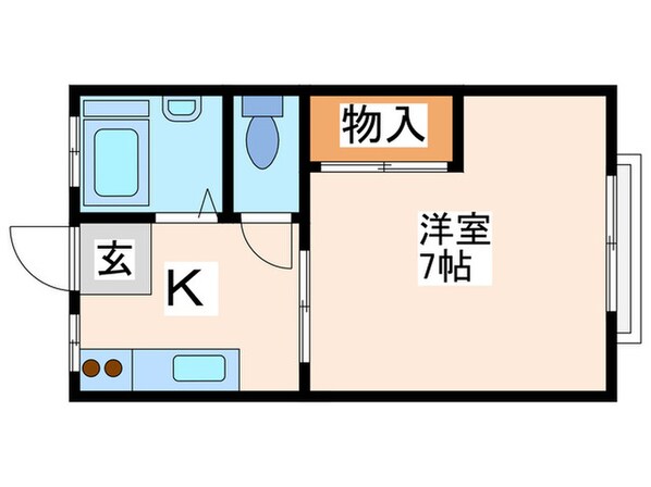 サンハイツ　１の物件間取画像